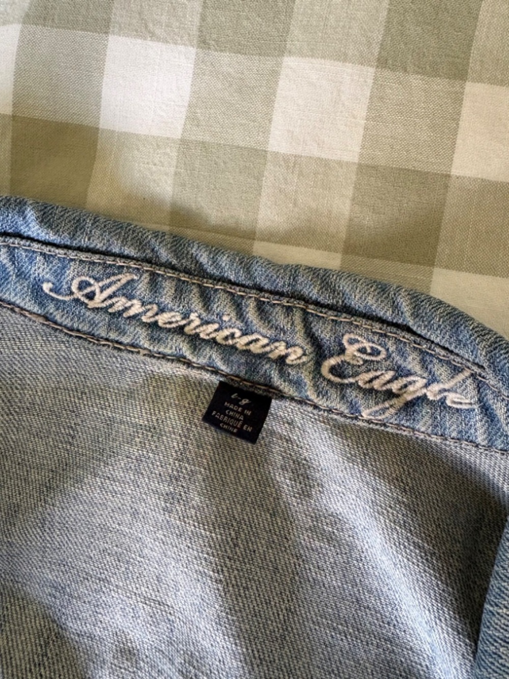 Light Wash Denim Jacket - Picture 5 of 5